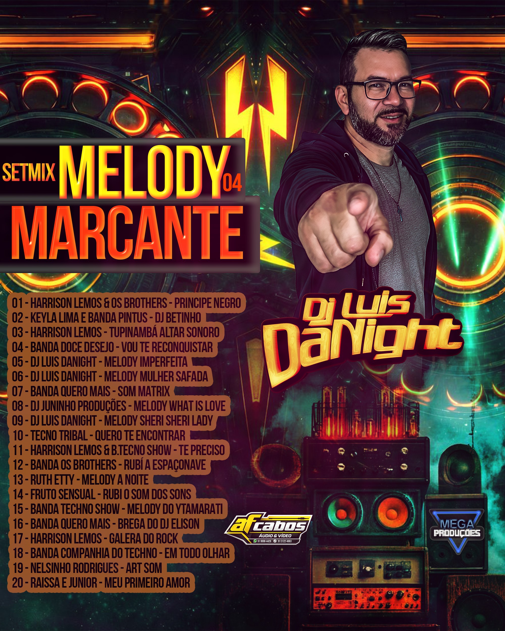 DJ Luis DaNight – Setmix Melody Marcante 04 – Acervo Paraense